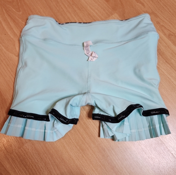 Lululemon Pleat To Street Skirt II Tranquil Blue 5 Pockets Size 4 Tennis Skort - Picture 14 of 16